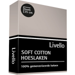 Livello Hoeslaken Soft Cotton Stone 140 X 200 Cm - Beige