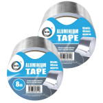 Did Aluminiumtape/reparatietape Zilver 2 Stuks 8 Meter - Tape (Klussen) - Silver