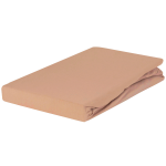 Livello Hoeslaken Jersey Excellent Caramel 90 X 200 Cm - Bruin