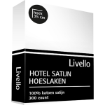 Livello Hotel Hoeslaken Satijn Wit 180 X 220 Cm