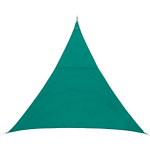Polyester Schaduwdoek/zonnescherm Curacao Driehoek Mint 2 X 2 X 2 Meter - Schaduwdoeken - Groen