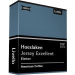 Livello Hoeslaken Jersey Excellent Blue 90 X 200 Cm - Blauw