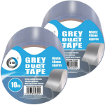 Did Duct Tape/reparatietape 2 Stuks 10 Meter X 48 Mm - Tape (Klussen) - Grijs