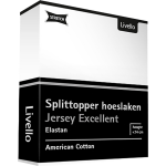 Livello Hoeslaken Splittopper Jersey Excellent White 140 X 200 Cm