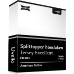 Livello Hoeslaken Splittopper Jersey Excellent White 180 X 200 Cm