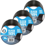 Did Duct Tape/reparatietape 3 Stuks 10 Meter X 48 Mm - Tape (Klussen) - Zwart