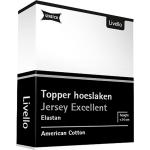 Livello Hoeslaken Topper Jersey Excellent White 120 X 200 Cm
