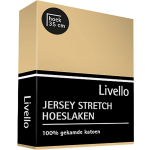Livello Hoeslaken Jersey Sunny 90 X 200 Cm - Geel