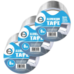 Did Aluminiumtape/reparatietape Zilver 3 Stuks 8 Meter - Tape (Klussen) - Silver