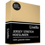 Livello Hoeslaken Jersey Sunny 180 X 220 Cm - Geel