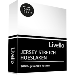 Livello Hoeslaken Jersey Wit 180 X 200 Cm