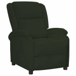 Vidaxl Fauteuil Verstelbaar Fluweel Donker - Groen