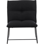 Madison Fauteuil. - Zwart