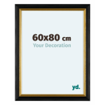 Your Decoration Lincoln Houten Fotolijst 60x80cm Zwart Goud