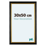 Your Decoration Lincoln Houten Fotolijst 30x50cm Zwart Goud