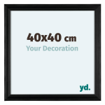 Your Decoration Lincoln Houten Fotolijst 40x40cm - Zwart