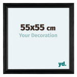 Your Decoration Lincoln Houten Fotolijst 55x55cm - Zwart