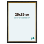 Your Decoration Lincoln Houten Fotolijst 25x35cm Zwart Goud