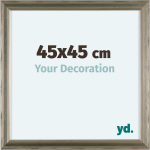 Your Decoration Lincoln Houten Fotolijst 45x45cm Zilver