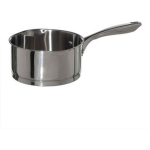 Steelpan/sauspan - Alle Kookplaten Geschikt - Zilver - Dia 18 Cm - Rvs - Steelpannen