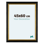 Your Decoration Lincoln Houten Fotolijst 45x60cm Zwart Goud