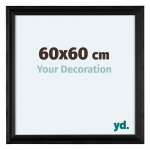 Your Decoration Lincoln Houten Fotolijst 60x60cm - Zwart