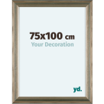 Your Decoration Lincoln Houten Fotolijst 75x100cm Zilver