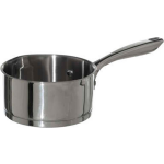 Steelpan/sauspan - Alle Kookplaten Geschikt - Zilver - Dia 16 Cm - Rvs - Steelpannen