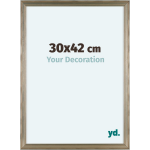 Your Decoration Lincoln Houten Fotolijst 30x42cm Zilver