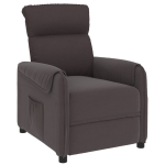 Vidaxl Fauteuil Verstelbaar Stof - Bruin