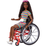 Barbie Fashionista - In Een Rolstoel - Speelfiguur - Meerkleurig