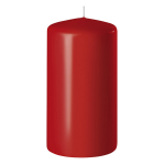 Enlightening Candles 1x Rode Cilinderkaars/stompkaars 6 X 8 Cm 27 Branduren - Stompkaarsen - Rood
