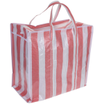 Bell Dekens En Kussens Opbergtas Wit/ 55 X 55 X 30 Cm - Shoppers - Rood