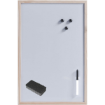 Zeller Magnetisch Whiteboard/memobord Met Wisser 40 X 60 Cm - Whiteboards