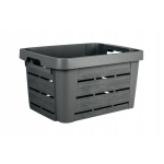 Eda Opbergbox Antraciet 30 Liter - 46 X 34 X 25 Cm - Grijs