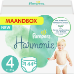 Pampers - Harmonie Pure - Maat 4 - Maandbox - 144 Luiers