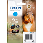 Epson Squirrel Singlepack Cyan 378 Claria Photo HD Ink