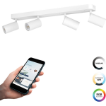 EGLO connect.z Telimbela-Z Smart Spot - GU10 - 58 cm - Wit