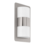 EGLO Cistierna Wandlamp Buiten - E27 - 35 cm - Zwart/Goud/Wit - Grijs