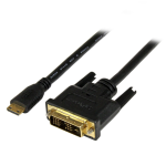 Startech Mini HDMI naar DVI M/M 2m zwart