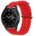 Samsung Galaxy Watch ocean band Horlogeband Armband Polsband - Rood