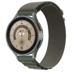 Samsung Galaxy Watch nylon alpine band Horlogeband Armband Polsband - Groen