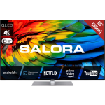 Salora 65QLED440A 4K LED TV - Zwart