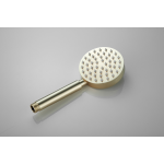 Saniclear Vision ronde handdouche geborsteld messing - Goud