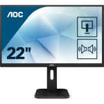 AOC Pro-line 22P1 computer monitor 54,6 cm (21.5'') 1920 x 1080 Pixels Full HD LED - Zwart