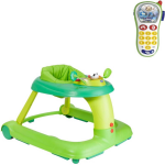 Chicco Bundel - 123 Loopstoel & Rammelaar Baby Fototelefoon - Groen