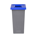 Plafor Fit Prullenbak - 75l - Recycling - Blauw