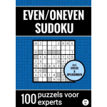 Even/Oneven Sudoku - Nr. 32 - 100 Puzzels voor Experts