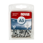 Novus Blindklinknagel A5 X 10mm | Alu SB | 70 stuks - 045-0048