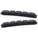 Elvedes Remblokrubbers V-brake 72 X 10 Mm 2 Stuks - Zwart